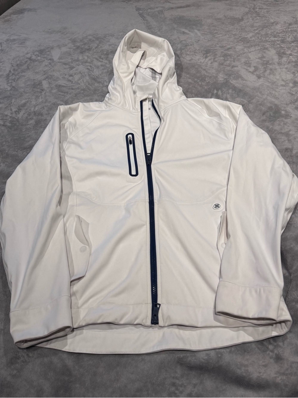 G/FORE Unisex White Repeller Jacket - Size S (Men’s)
